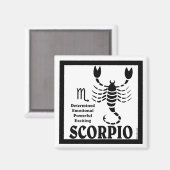 Scorpio Magnet (Voorkant / Achterkant)