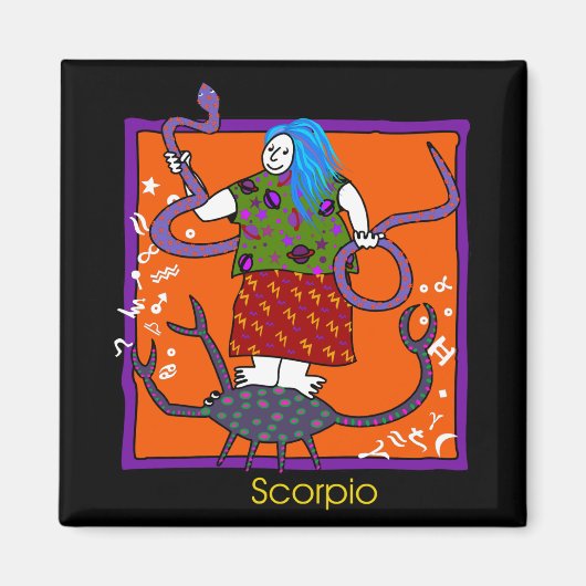 Scorpio Magnet (Voorkant)