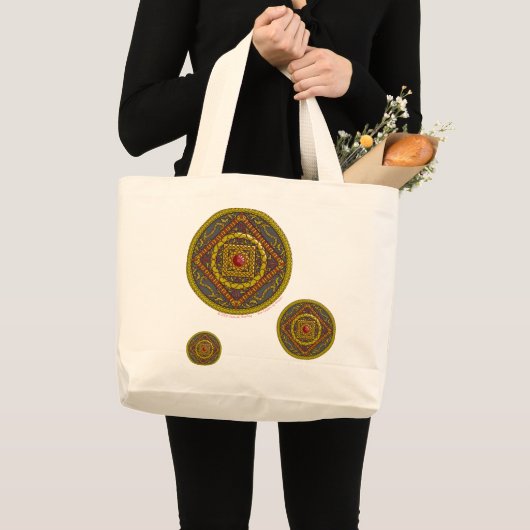 Scorpio Mandala Canvas tas (Voorkant (product))