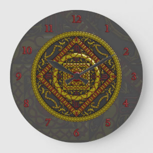 Scorpio Mandala Grote Klok