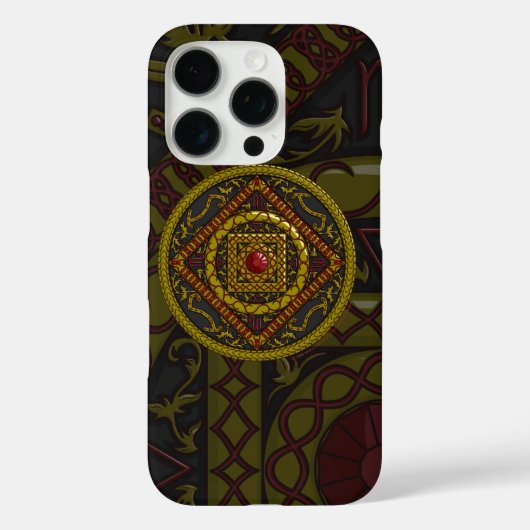 Scorpio Mandala Hoesje-Mate Telefoonhoesje Case-Mate iPhone Case (Achterkant)