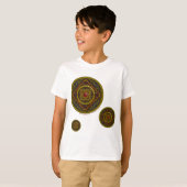Scorpio Mandala Kind en Baby Light Shirt (Voorkant volledig)