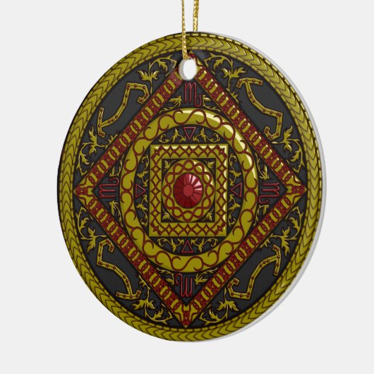 Scorpio Mandala Ornament (Links)