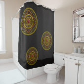 Scorpio Mandala Shower Curtain Douchegordijn (In situ)
