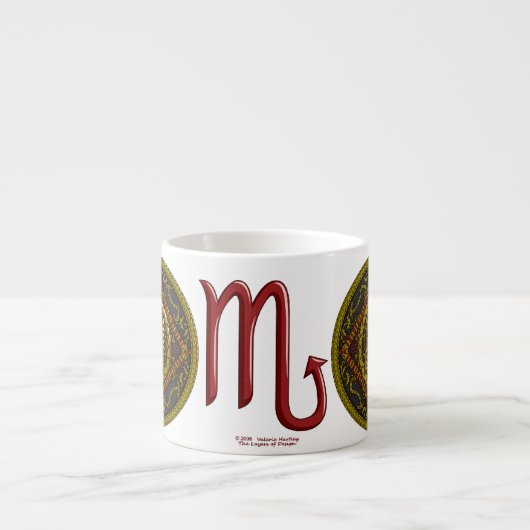 Scorpio Mandala Specialty Mok (Voorkant)