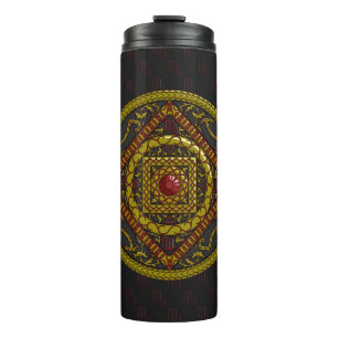 Scorpio Mandala Thermal Tumbler Thermosbeker