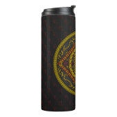 Scorpio Mandala Thermal Tumbler Thermosbeker (Gedraaid links)