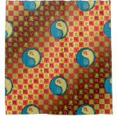 Scorpio & Metal Dragon Douchegordijn (Voorkant)