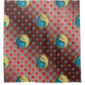 Scorpio & Metal Rabbit Douchegordijn (Voorkant)