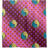 Scorpio & Metal Rooster Douchegordijn (Voorkant)