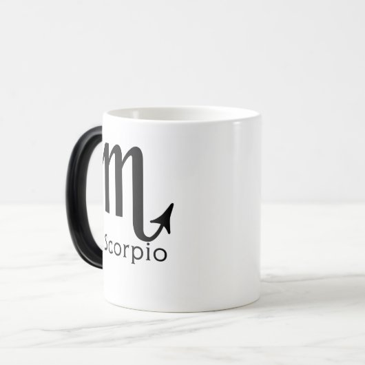 Scorpio-Mok Magische Mok (Voorkant links)