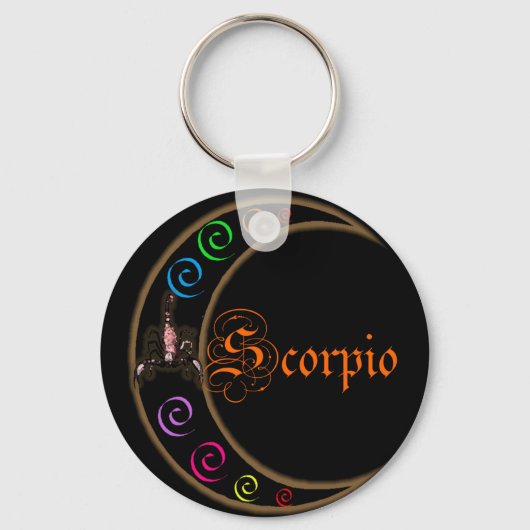 Scorpio Moons Sleutelhanger (Voorkant)