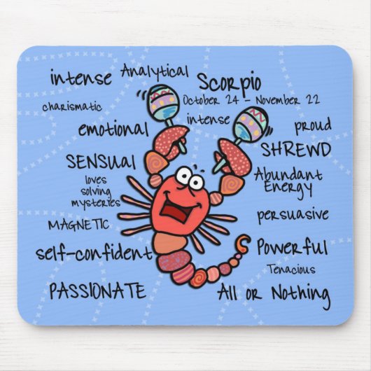 scorpio mousepad muismat (Voorkant)