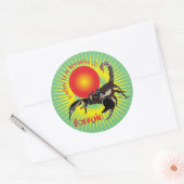 Scorpio October 24 to November 22 Sticker (Envelop)