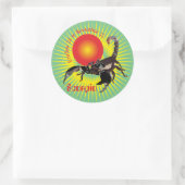 Scorpio October 24 to November 22 Sticker (Tas)