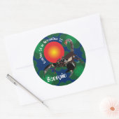 Scorpio October 24 to November 22 Sticker (Envelop)