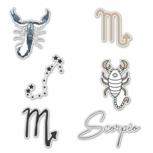 Scorpio Oktober November de verjaardag astrologie Sticker