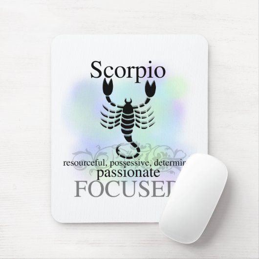 Scorpio over jou muismat (Met muis)