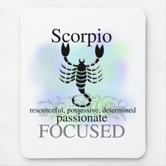 Scorpio over jou muismat (Voorkant)