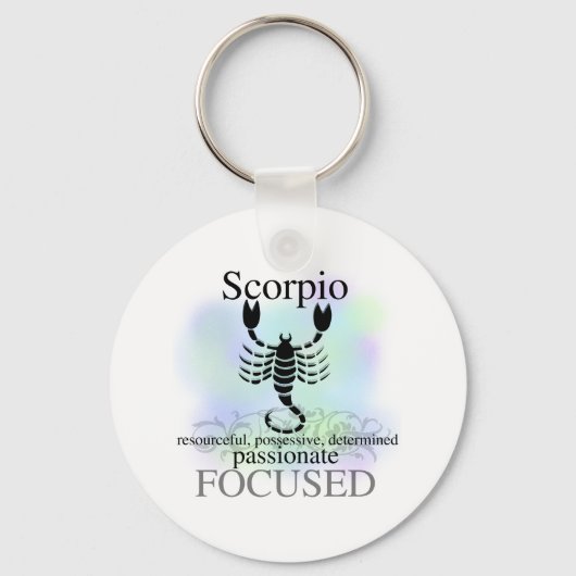 Scorpio over jou sleutelhanger (Voorkant)