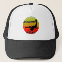 Scorpio over zonsondergang