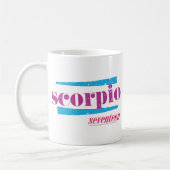 Scorpio Paars Koffiemok (Links)