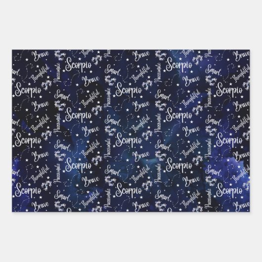 Scorpio-papierbladen met onmiddellijke verpakking inpakpapier vel (Voorkant 2)