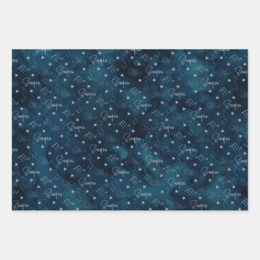 Scorpio-papierbladen met onmiddellijke verpakking inpakpapier vel (Voorkant 2)