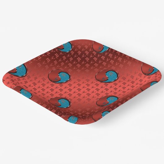 Scorpio Papieren Bordje (Gebogen)