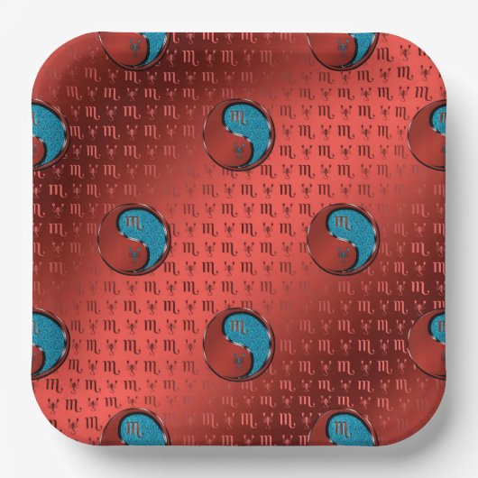 Scorpio Papieren Bordje (Voorkant)