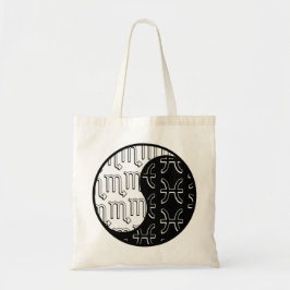 Scorpio Pisces yin yang zodiaa koppel Tote Bag