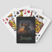 Scorpio Pokerkaarten (Achterkant)