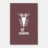 Scorpio Post-it® Notes (Voorkant)