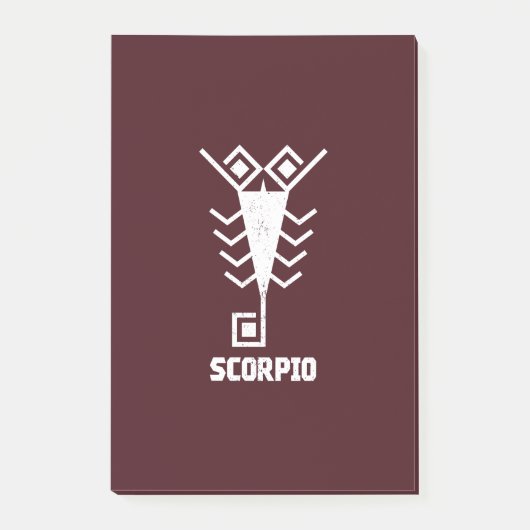 Scorpio Post-it® Notes (Voorkant)