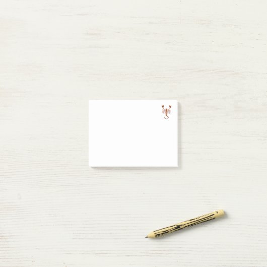 Scorpio Post-it® Notes (Op bureau)
