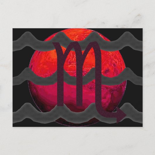 Scorpio Postcard Briefkaart (Voorkant)