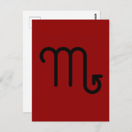 Scorpio Postcard Briefkaart