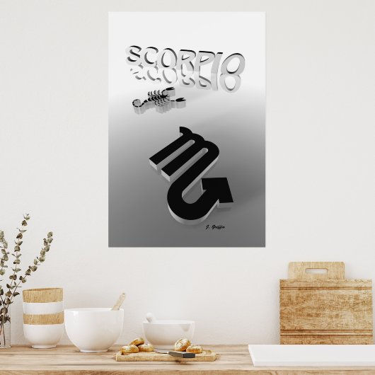 Scorpio Poster (Keuken)