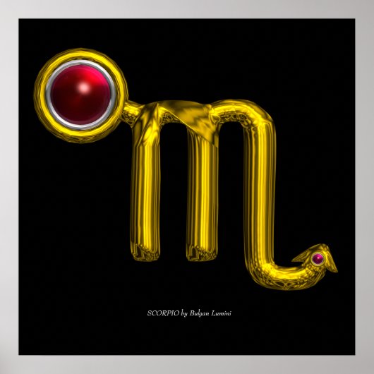 SCORPIO POSTER (Voorkant)