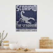 Scorpio Poster (Keuken)