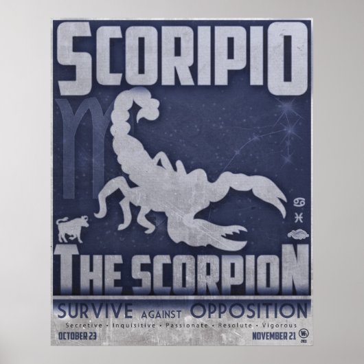 Scorpio Poster (Voorkant)