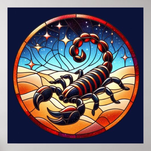 Scorpio-Poster Poster (Voorkant)