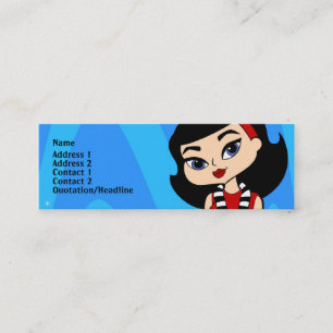 Scorpio-profielkaart Mini Visitekaartje