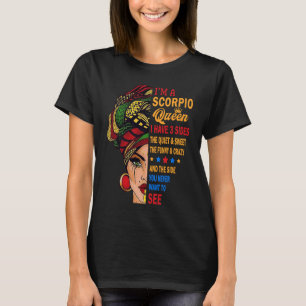 Scorpio Queens wordt geboren op 23 november 21 T-shirt