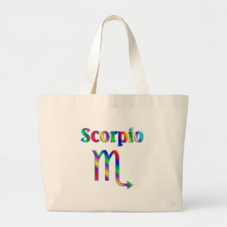 Scorpio Rainbow Grote Tote Bag