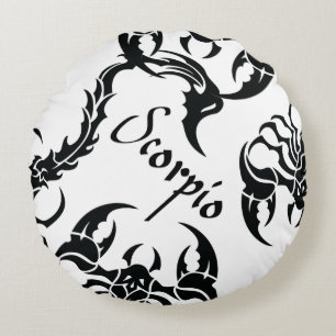 Scorpio Rond Kussen