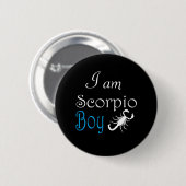 Scorpio Ronde Button 5,7 Cm (Voorkant /achterkant)