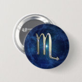 Scorpio Ronde Button 5,7 Cm (Voorkant /achterkant)