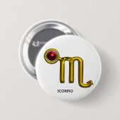 SCORPIO RONDE BUTTON 5,7 CM (Voorkant /achterkant)