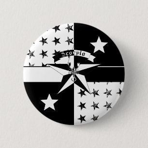 Scorpio Ronde Button 5,7 Cm